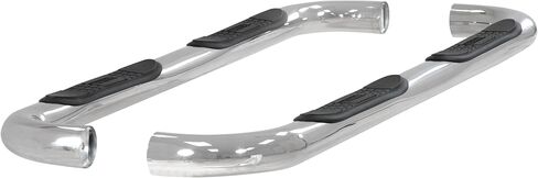 ARIES 203008-2 3-Inch Round Polished Stainless Steel Nerf Bars, No-Drill, Fits Select Ford F-150 in Saudi Arabia