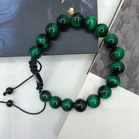 سوار التعاطف الجمشت لفقدان الأحباب سوار تذكاري شفاء قابل للتمدد سوار من الخرز الحجر الطبيعي 8 مم سوار كريستال مصنوع يدويًا للأم (قلب الملاك) in Kuwait