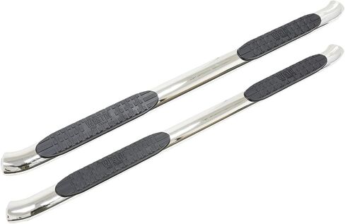 Westin 21-23720 PRO TRAXX 4 Oval Nerf Bars fits 2014-2018 Silverado Sierra 1500 2015-2019 Silverado Sierra 2500 3500 Crew Cab Polished Pair in Saudi Arabia