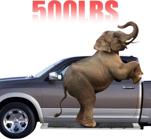 6 "لوحات تشغيل متوافقة مع 2009-2018 RAM 1500 Quad Cab 2019-2023 RAM 1500 Classic 4 Silver Silver Stainless Steel Severy Steps Nerf Bars Rails in Saudi Arabia