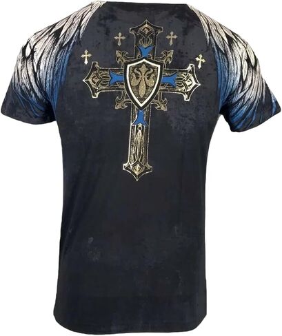 Xtreme Couture by Affliction Men's T-Shirt Tempest Biker MMA in Saudi Arabia