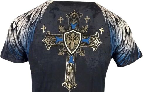 Xtreme Couture by Affliction Men's T-Shirt Tempest Biker MMA in Saudi Arabia