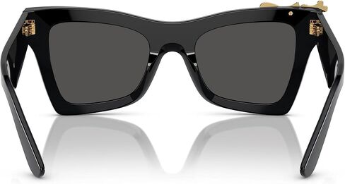 Dolce & Gabbana DG4434-501/87 نظارة شمسية أسود ث/رمادي داكن 51 ملم in Saudi Arabia