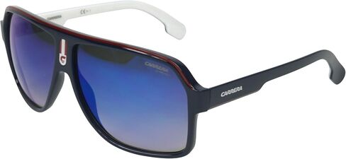 Carrera Men's CA1001/S Pilot Sunglasses, Blue RED, 62 mm in Saudi Arabia