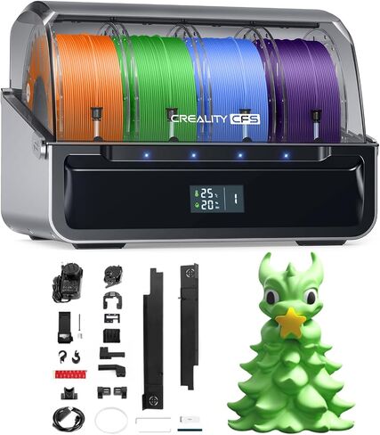 Creality CFS, Creality Filament System Multicolor 3D Printer Filament Auto Filament Identification, Auto Filament Switch & Relay, Filament Run-Out Detection Sensors Compatible with K2 Plus 3D Printer in Kuwait