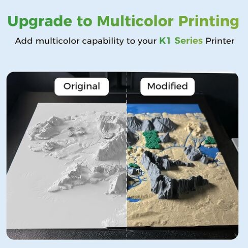 Creality CFS, Creality Filament System Multicolor 3D Printer Filament Auto Filament Identification, Auto Filament Switch & Relay, Filament Run-Out Detection Sensors Compatible with K2 Plus 3D Printer in Kuwait