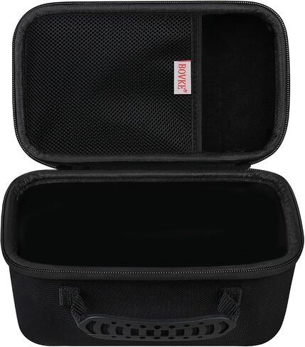 حقيبة تخزين BOVKE لجهاز قياس ضغط الدم البلاتيني Omron BP5450 BP5350 مع سوار ذراع ناعم، حامل تخزين جهاز ضغط الدم الذهبي من OMRON ليس لسوار الذراع الصلب، أسود in Kuwait