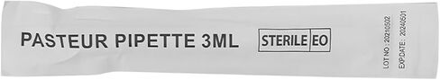 Disposable Transfer Pipettes Dropper 3ml Plastic Pasteur Pipette Calibrated Lab Pipettes, Low Density Polyethylene (LDPE), Pack of 200 in Kuwait