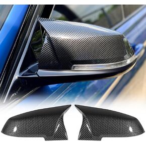 ACLONG Carbon Fiber Mirror Cover Caps Rearview Side Mirror Covers Compatible with BMW 2017 2018 2019 2020 2021 2022 G20 G21 G30 G31 G11 G12 G14 G15 G16-1 Pair in Kuwait