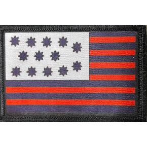 Guilford Courthouse Flag Morale Patch-. Custom Patches by Redheadedtshirts Made in The USA in Kuwait