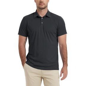 Letaotao Short Sleeve Polo قمصان للرجال قميص الجولف الجاف السريع in Kuwait