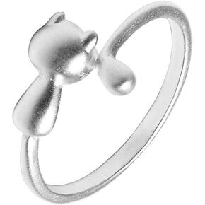 Channel V 925 Sterling Silver Open Twist Ring Gold Butterfly Rhinestone Widened Dual Stacking Ring 18K Gold Plated Stackable Wedding Bands Rings for Women Men Thick Dome Chunky Rings in Kuwait