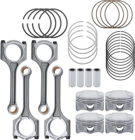 Connecting Rod and Piston and Ring Set Replacement for Kia Forte 2011-2016 Replacement for Elantra 1.8L 2012-2016 235102E101 in Saudi Arabia