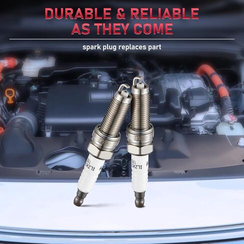 3461 Plugs Iridium Sparks 4 Pack متوافقة مع Hyundai Elantra Tucson ، متوافق مع Acura Ilx TSX ، Civic CR-V Accord ، Forte Soul ، Cooper Countryman 1.6L 1.8L 2.0L 2.4L L4 SLIP in Kuwait