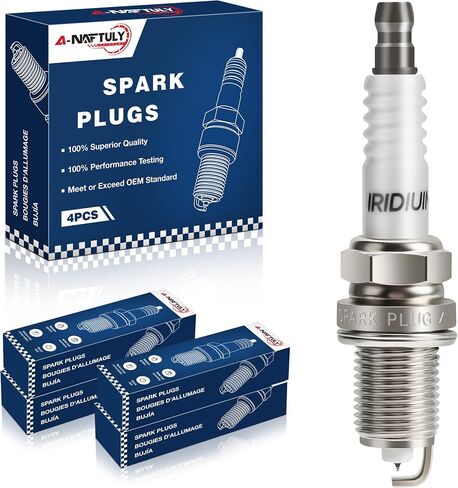 Plugs Iridium Spark Plugs 8 Pack 7100 ZFR6FGP متوافق مع 00-07 Dodge RAM 1500 4.7 Durango Dakota Jeep Grand Cherokee Commander 2000 2001 2002 2003 2005 2005 2007 in Saudi Arabia
