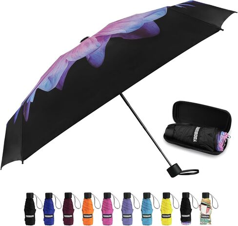 Yoobure Automatic Umbrellas for Rain,Folding Small for Car, Lightweight Strong UV Protection Windproof Travel Umbrella in Kuwait
