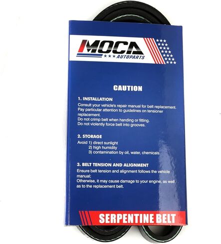 MOCA 5PK1110 & 3PK750 EPDM Serpentine Belt fits For Toyota 1992-2001 Camry 2.2L, 1999-2001 Solara 2.2L, 1993-1999 Celica 2.2L 2164CC l4 GAS DOHC Naturally Aspirated in Saudi Arabia