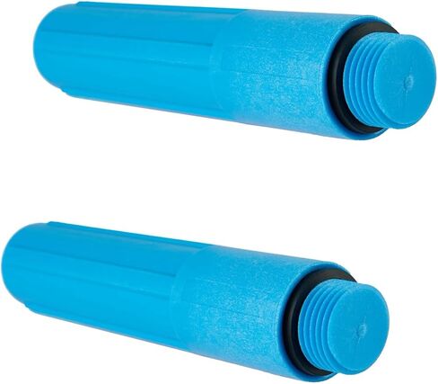 5-Pack EFIELD Pex 1/2 Inch Male NPT Thread Bathroom Shower Test Plug, Blue Color, Reuseable in Kuwait