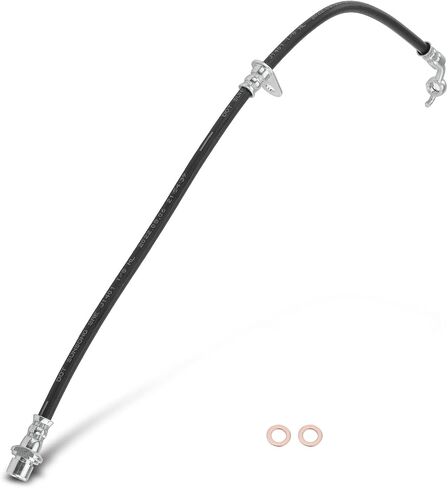A -Premium Front Maptenger Brake خرطوم هيدروليكي متوافق مع نماذج Toyota - RAV4 2000 2001 2002 2003 2004 - استبدال# 9094702C54 in Saudi Arabia