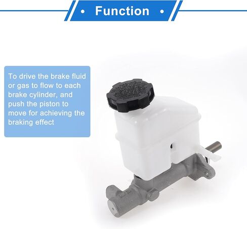 أسطوانة Master Brake مع الخزان رقم 585102L300/M630674 لـ HYUNDAI ELANTRA 2009-2012 سبيكة أسطوانة ماجستير هيدروليكية ، البلاستيك 1 PC in Saudi Arabia