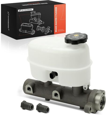 A -Premium Brake Master Cylinder مع خزان ومستشعر متوافق مع سيارات شيفروليه و GMC - Express 1500 ، Savana 1500 ، 2008 in Saudi Arabia