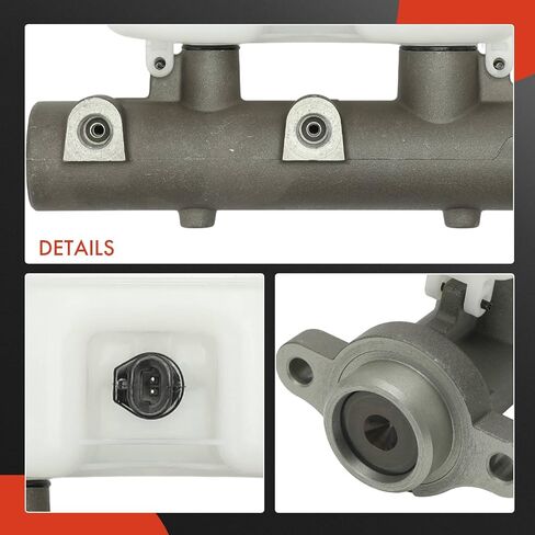 A -Premium Brake Master Cylinder مع خزان ومستشعر متوافق مع سيارات شيفروليه و GMC - Express 1500 ، Savana 1500 ، 2008 in Saudi Arabia