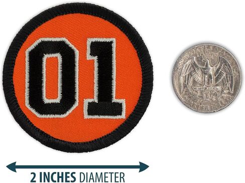 General Lee Patrol Patch - 2" Diameter Round Embroidered Patch (Sew-on) in Saudi Arabia