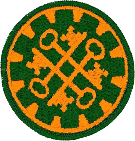 177th Military Police Brigade Patch Full Color in Saudi Arabia
