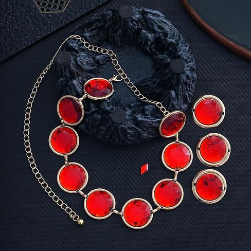 5 قطع من حزام خصر الهالوين للنساء، أحزمة من حجر الراين والأحجار الكريمة الأكريليك مع سلسلة قابلة للتعديل in Kuwait