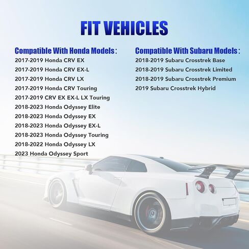محرك منفاخ سخان AC الأمامي مع نوبات المعجبين لعام 2017 2018 2019 2020 2021 2022 2023 Honda CRV CR V Odyssey Civic Subaru Crosstrek HVAC Blower Motor 700333 72223FL00A in Kuwait