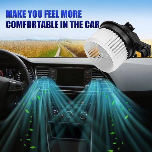 محرك منفاخ سخان AC الأمامي مع نوبات المعجبين لعام 2017 2018 2019 2020 2021 2022 2023 Honda CRV CR V Odyssey Civic Subaru Crosstrek HVAC Blower Motor 700333 72223FL00A in Kuwait