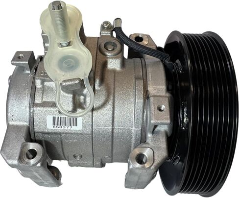 OEM for Freightliner Cascadia Denso A/C Air Conditioning Compressor 22-75520-000 22-65771-001 471-3442 Fits all Cascadias with DD13 DD15 DD16 engines Made in Japan in Saudi Arabia