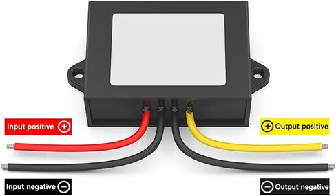 1PCS 24V إلى 12V 10A منظم الجهد المستمر للخطورة لألعاب السيارات 36V48V50V53V60V72V إلى 12V 120W STEP-Bown (10A ، 24V (15-40V) _12V) in Saudi Arabia
