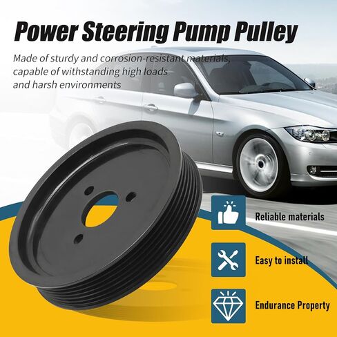 300-395 بكرة مضخة التوجيه الكهربائية ، استبدال BMW 320i L6 2.2L 2001-2005 323CI L6 2.5L 2000 323I L6 2.5L 1999-2000 ، استبدال 32421740858 300395 in Saudi Arabia