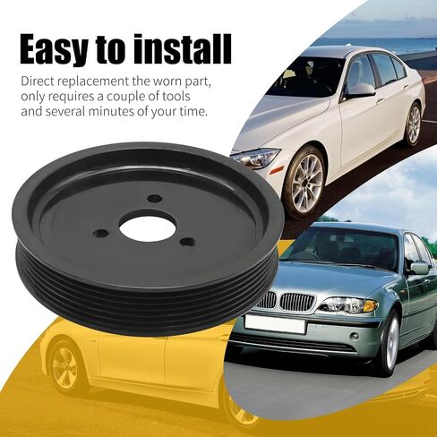 300-395 بكرة مضخة التوجيه الكهربائية ، استبدال BMW 320i L6 2.2L 2001-2005 323CI L6 2.5L 2000 323I L6 2.5L 1999-2000 ، استبدال 32421740858 300395 in Saudi Arabia