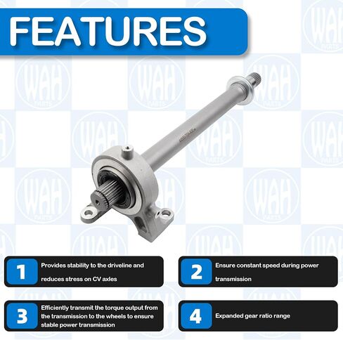 CV Intermediate Shaft Compatible with Honda CR-V 2007 2008 2009 2010 2011 2012 2013 2014 Axle Half Shaft Assembly 44500-SWA-A00 44500-T0A-A00 in Saudi Arabia
