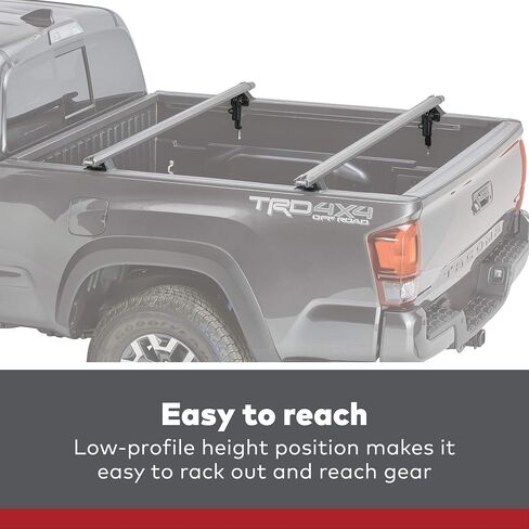 YAKIMA BedRock HD Low Profile Heavy Duty Truck Bed Rack Towers (Set of 4), 300 Pound On-Road Capacity, 180 Off-Road Capacity, Black in Saudi Arabia