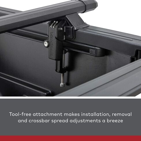 YAKIMA BedRock HD Low Profile Heavy Duty Truck Bed Rack Towers (Set of 4), 300 Pound On-Road Capacity, 180 Off-Road Capacity, Black in Saudi Arabia