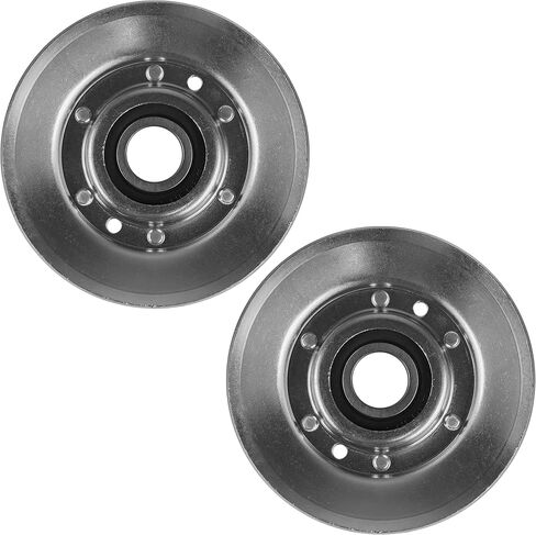 Caltric 2 V-Idler Pulley متوافق مع John Deere 325 335 345 GX255 GX325 GX345 GX355 AM118447 in Saudi Arabia
