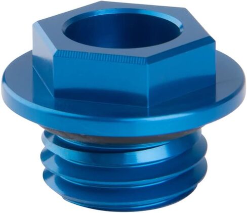 TUSK OIL Filler Plug Blue متوافق مع Yamaha YZ250F/YZ450F 2003-2025/YZ250 1999-2025/YZ125 1994-2025 in Saudi Arabia