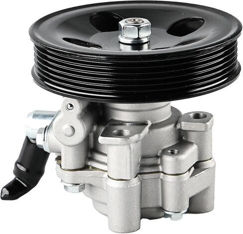 Power Steering Pump with Pulley Compatible with Toyota Sequoia V8 4.7L 2001 2002 2003 2004 2005 2006 2007, Toyota Tundra V8 4.7L 2000 to 2006, Replacement for 21-5264, 443100C030 in Saudi Arabia