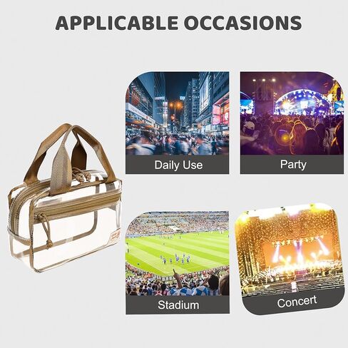 حقيبة يد خشنة بما فيه الكفاية للاستاد للنساء، مناسبة للحفلات الموسيقية، لمحبي الرياضة، أنيقة وجذابة in Kuwait