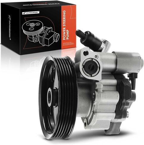 مضخة توجيه الطاقة A-Premium ، مع بكرة ، متوافقة مع Mercedes-Benz C204 C63 AMG 2013 2014 2014 ، V8 6.3L ، استبدل # 006-466-88-01 ، 006-466-88-01-80 in Saudi Arabia