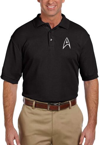 Starfleet Insignia المطرزة 5.6 أوقية. سهلة مزيج بولو in Kuwait