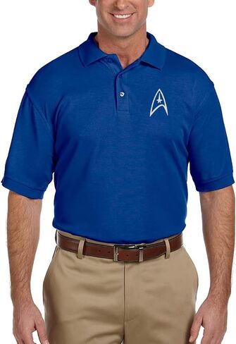 Starfleet Insignia المطرزة 5.6 أوقية. سهلة مزيج بولو in Kuwait