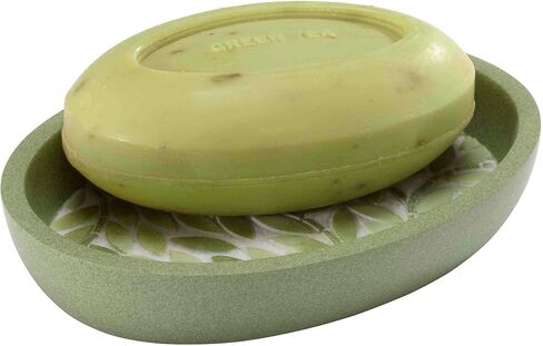 Avanti Linens Accessories Bathroom Essentials, Jar, Green in Saudi Arabia