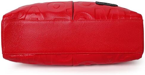 حقيبة يد البقر للطبقة النسائية مع النطاق العريض الناعم الناعم الكتف السعة الكتف التجارية مع خطاب in Kuwait