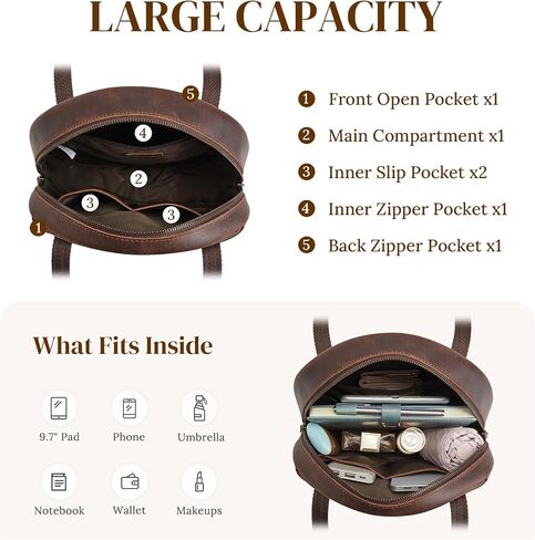 S-ZONE Large Leather Shoulder Bags for Women Circle Trendy Bag Round Purses Designer Handbag in Kuwait