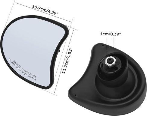 TCMT Fairing Mount Rear View Mirrors Fits For Harley Touring Street Glide Ultra Limited 2014-2023 Electra Glide 2019-2022 Tri Glide 2014-2022 CVO Limited 2014-2020 in Saudi Arabia