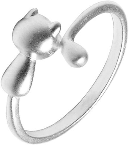 Channel V 925 Sterling Silver Open Twist Ring Gold Butterfly Rhinestone Widened Dual Stacking Ring 18K Gold Plated Stackable Wedding Bands Rings for Women Men Thick Dome Chunky Rings in Kuwait